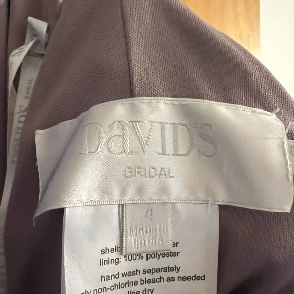 David’s Bridal Bridesmaid Dress - Picture 2 of 2